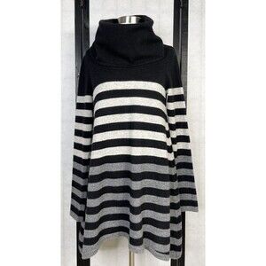 Saks Fifth Avenue Cashmere. 100% Cashmere Longsleeve Tunic. Size: L/G